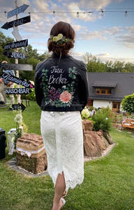 Boomletcorp เสื้อแจ็กเก็ตสตรีสำหรับฤดูหนาวปักโลโก้ได้ตามต้องการทำจากผ้าใบ - Product Image 2