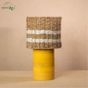 Handmade Bamboo Minimalist Table Lamp with Modern Color Finish Indoor <b>Light</b> Covers and Lamp <b>Accessories</b> - Product Image 6