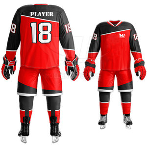 Uniforme de Hockey sobre Hielo en Oferta, Nuevo Uniforme de Hockey sobre Hielo con Diseño de Logotipo Personalizado, Ropa Deportiva - Product Image 6