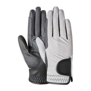 Gants d'équitation d'hiver professionnels personnalisés avec logo, en cuir et spandex, pour hommes et femmes – Vente chaude - Product Image 1