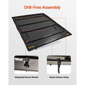 Dodge Ram 1500 camion con copertura Tonneau a 2024 2002 in PVC - Product Image 5