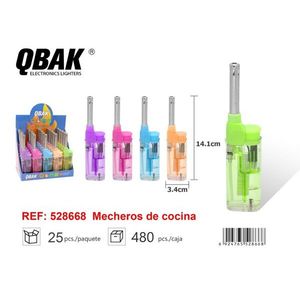QBAK Kitchen <b>Lighters</b> 14.1cm Electronic Butane Torcher For Cooking - Product Image 1