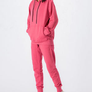 Conjunto Deportivo Informal de Invierno de 2 Piezas con Logotipo Personalizado, Ligero y Ecológico, Sudadera con Capucha y Pantalones Deportivos Ajustados - Product Image 5