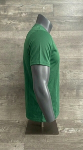 Camiseta de algodón con cuello en V para hombre, elegante, de tela suave, transpirable, cómoda, informal, de media manga, para verano, uso diario. - Product Image 4