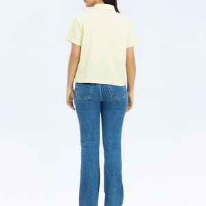 Polo pour femme, design tendance, idéal pour l'été, prix raisonnable, haute qualité, service OEM. - Product Image 6