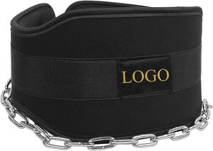 Five B Neoprene Weightlifting Dipping <b>Belt</b> With Chain For Men &Women Pull <b>Belt</b> Training Gym Equipment For Bodybuilding - Product Image 6