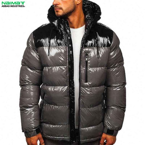 Packable Ultra Light Down Puffer <b>Jacket</b> Men Foldable Storage Bag Travel Lightweight Casual Windproof <b>Padded</b> Coat - Product Image 3