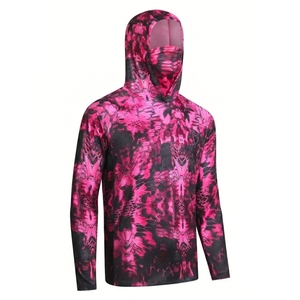 Sudadera con capucha de manga larga, ligera y cómoda para hombre, para pesca y caza, con protección solar, para uso al aire libre. - Product Image 1