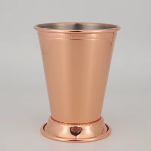 Vaso de Cobre Martillado, Estilo Vintage, Duradero, para Bebidas - Product Image 1