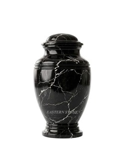 Premium Polished Onyx Eco-Friendly Cremation Urn for Human Ashes Elegant Funeral <b>Memorial</b> Ashes Urn Decorative Adult Onyx Urn - Product Image 2