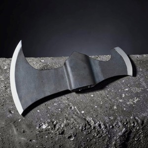 Hacha Vikinga Medieval de Doble Punta, Forjada a Mano en Acero al Carbono, con Pico Trasero Grande, Estilo Dark Hammer Art Corte de Madera para Acampar al Aire Libre - Product Image 3