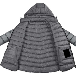 <b>Men's</b> Casual Winter <b>Jacket</b> Breathable Waterproof Outdoor Mountaineering Utility Windbreaker Custom Front Logo Zipper - Product Image 6