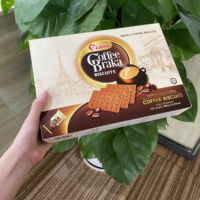 Biscuits au café croustillants les plus vendus 360g – Collation idéale pour les amateurs de café – Fabriqué au Vietnam