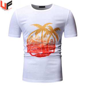 Camiseta con estampado personalizado para hombre y mujer, ropa con logotipo impreso, camiseta de 100 algodón, cantidad informal de seda 150 Gsm, 2 piezas, Unisex - Product Image 5