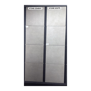 Redefina la elegancia urbana con los muestrarios de baldosas de porcelana minimalistas de hormigón de 600x600 mm, kit de muestras de baldosas de porcelana, catálogo de muestras. - Product Image 2