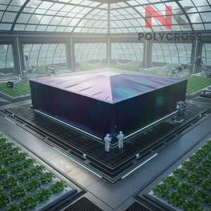 Bâche de protection pour bassin en LDPE, géomembrane pour bassin, revêtement pour bassin pour l'élevage de poissons, l'aquaculture, les réservoirs d'eau et les bassins artificiels - Product Image 2