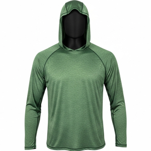 Sweat à capuche de pêche pour homme de haute qualité, tissu léger et respirant, coupe confortable, idéal pour la pêche en plein air - Product Image 4