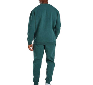 Men's Sport Track Suits Latest Fashion Winter 2-Piece Sweat Suit <b>Sets</b> Breathable Embroidered Hooded Collar Streetwear Custom - Product Image 3