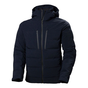 Chaqueta Acolchada con Capucha para Hombre, Gruesa, Resistente al Viento, de Color Sólido, con Cierre de Cremallera, Informal, para Uso en Exteriores, Corte Regular, Relleno de Poliéster - Product Image 6
