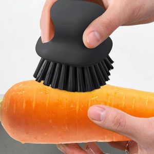 Confezione da 1 Spazzola Nera per Piatti con Manico, Spazzole per Pulizia Cucina per Lavello, Pentole e Padelle con Setole in Nylon - Product Image 3