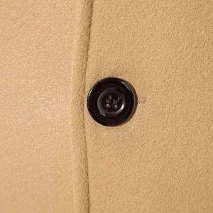 Elegant <b>Men's</b> <b>Wool</b> Blend Trench Coat Winter Jacket Warm Long <b>Overcoat</b> <b>for</b> Autumn Streetwear Casual & Formal Outerwear Wholesale - Product Image 4