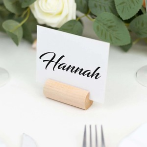 Luxury Wooden Card Holder <b>Table</b> Holder for <b>Numbers</b> High Quality Long Lasting Mango Wood Holder for Selling - Product Image 5