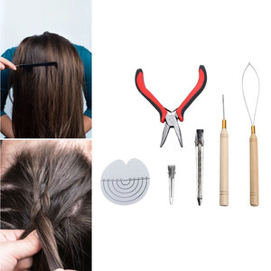 Kit de pinces à extensions de cheveux durables, ensemble d'accessoires de coiffure professionnels pour l'installation et le retrait, pour usage en salon - Product Image 3