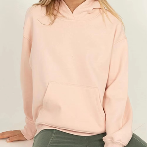 Sweat à capuche zippé pour homme, qualité supérieure, couleur unie, pour la maternité et l'allaitement, 100% coton, polaire surdimensionné, durable - Product Image 3