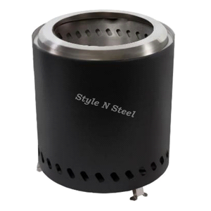 Luxuries <b>Fire</b> <b>Pit</b> Stainless Steel Heat Resistant Paint Freestanding Design Coal/Wood Burning Outdoor Heater - Product Image 2