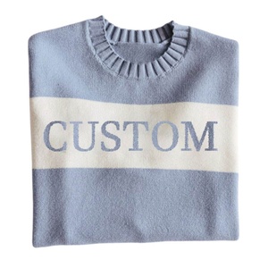 Pull en tricot à col rond pour femme, coupe classique, manches longues, 100% acrylique, anti-boulochage, automne - Product Image 2