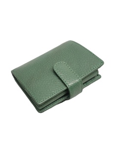 Wholesale Supply Short <b>Men's</b> <b>Wallet</b> Card Cash Holders <b>Metal</b> Push Button Popup Genuine Leather Vintage Hasp Close RFID India 2026 - Product Image 1