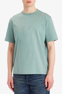 เสื้อยืดผู้ชายสไตล์ใหม่ ผ้าฝ้าย แขนสั้น คอกลม ทรงปกติ เรียบง่าย เสื้อยืดผ้าฝ้ายสำหรับผู้ชาย - Product Image 2