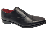 Chaussures habillées noires Oxford à lacets pour hommes, bout rond, couleur unie, pour le bureau et la carrière, semelle extérieure en caoutchouc antidérapante