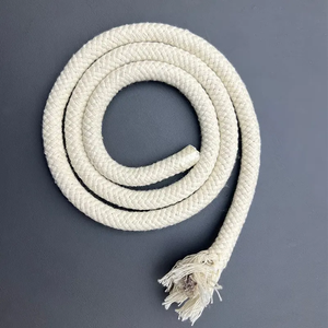 Cuerda de macramé suave de algodón Natural de 6mm para sofá - Product Image 1