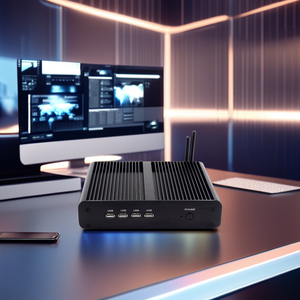 Partaker Core sans ventilateur <span class=keywords><strong>i7</strong></span> 8565U/10510U/10710U/1165G7/1255U Win 11 Mini PC LAN Gaming Desktop avec cache WiFi6 <span class=keywords><strong>4</strong></span>.70 <span class=keywords><strong>GHz</strong></span> 12 Mo - Product Image 1
