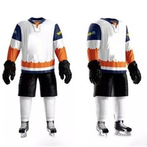 เสื้อฮอกกี้น้ำแข็งแบบยูนิเซ็กซ์ ODM/OEM พรีเมียม MOQ ต่ำ รับผลิตตามแบรนด์ที่กำหนด บริการ OEM ชุดกีฬา - Product Image 3