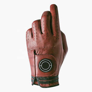 Gants de golf unisexes personnalisés en cuir Cabretta à doigts complets, mitaines de sport d'été souples en PU pour hommes et femmes, durables, écologiques et à séchage rapide - Product Image 1
