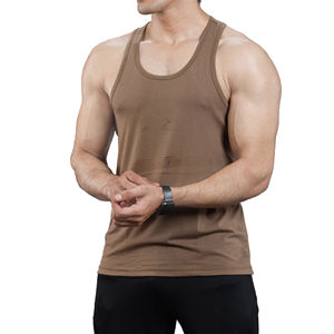 Activewear Men's <b>Clothing</b> Sleeveless Tank Tops Premium Quality Casual Summer Wear Sweat Absorbing Singlet Vests For All Ages Men - Product Image 5