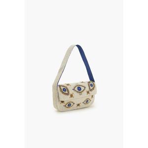 Bolso de Hombro Completamente Adornado con Cuentas Mystic Eye y Pendientes a Juego para Mujer, Conjunto de Bolso de Mano Hecho a Mano para Fiestas, Bodas y Eventos Nocturnos - Product Image 4