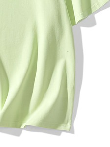 Camisetas de Algodón Lisas Extra Grandes Baratas al por Mayor, Camisetas Personalizadas para Hombre, 100% Algodón, Peso Pesado 280 g/m², Lisas, de Manga Corta - Product Image 5
