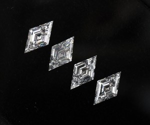 Diamant de laboratoire de 9,0 x 5,0 mm, taille losange, pierre brute, diamant fantaisie blanc percé au laser pour la fabrication de bijoux - Product Image 4