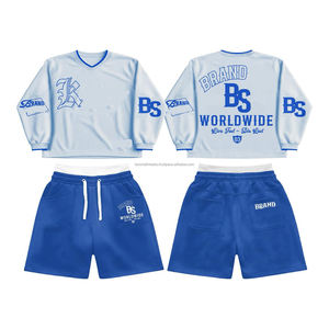 Conjunto Deportivo de 2 Piezas con Estampado Gráfico 3D para Hombre, Camiseta y Pantalones Cortos, Talla Grande, Personalizado, Verano 2026 - Product Image 4