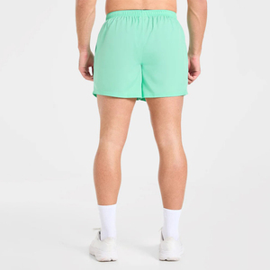 Shorts de sport pour hommes personnalisés avec logo, séchage rapide, poches latérales et taille élastique avec cordon de serrage interne - Product Image 6