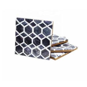 ที่รองแก้วเรซินรูปแบบโมร็อกโกสำหรับแผ่นรองแก้วโต๊ะกาแฟมีสีและลวดลายอื่นๆให้เลือกถาดรองแก้วสำหรับตกแต่งบ้าน - Product Image 6