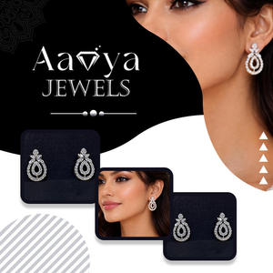 Pendientes Clásicos de Diamantes Creados en Laboratorio para Mujer, Certificados, Oro de 14K, Corte Brillante Redondo, Joyería de Lujo para Boda - Product Image 1