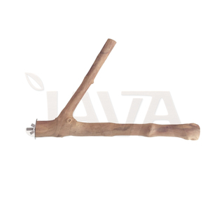 Javawood - Juguete Ecológico para Pájaros de Madera de Café con Percha en Forma de Y, Soporte para Pájaros Inspirado en la Naturaleza, Tallas XS y MW - Product Image 1