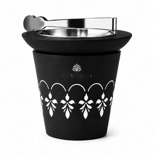 2026 Latest Wooden Bakhoor <b>Incense</b> <b>Holder</b> With Leather Lace Cutout For Ramadan Eid Mabkhara Oud Burner for Home Table Decoration - Product Image 6