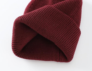 Designer Autumn and Winter Warm Acrylic/<b>Wool</b> Knitted Hat Fashionable Cold-Proof <b>Beanie</b> for Daily Outdoor Cycling Use Unisex - Product Image 3