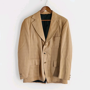 Premium Customized Logo Spring Linen Men Blazer Casual Long Sleeve Jacket Turndown Collar Lightweight <b>Cardigan</b> Style Coat - Product Image 1