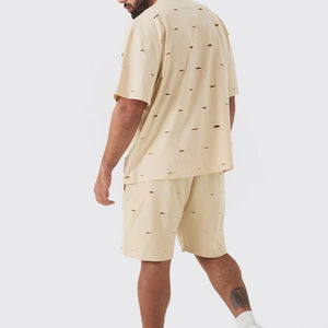 Camisetas Oversize de Color Liso con Efecto Desgastado, Ajuste Holgado, Nueva Tendencia, Venta al por Mayor, Camiseta de Verano 100% Algodón para Hombre - Product Image 5